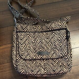 Vera Bradley Zebra Stripe Crossbody Bag